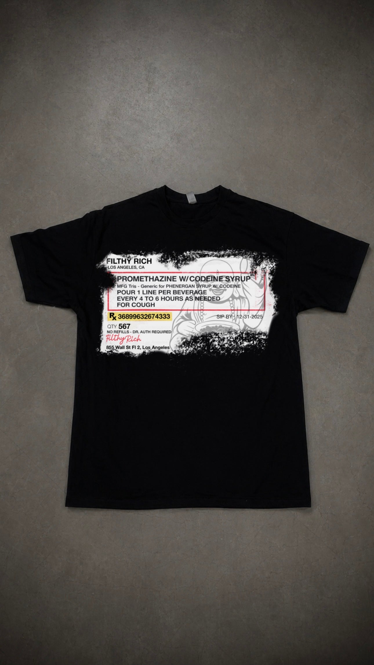 F$R - Black Tee