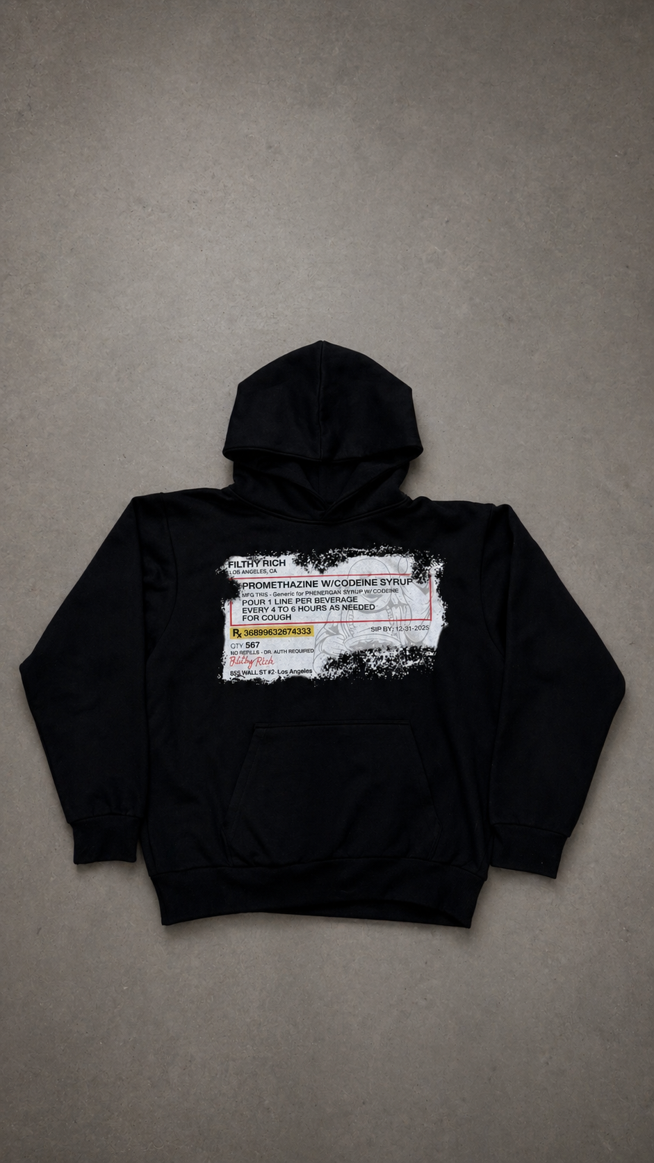 F$R - Black Hoodie